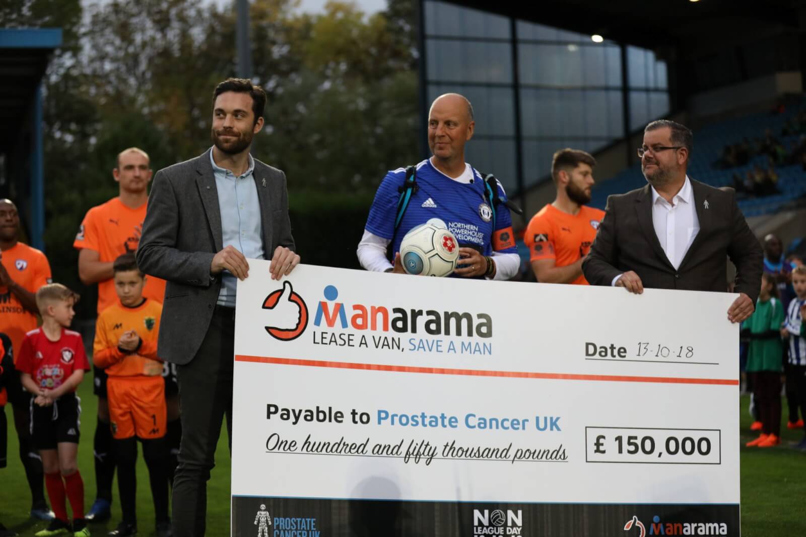Manarama Cheque Presentation